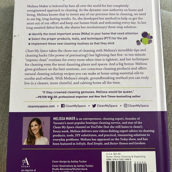 $3 when bundled/"Clean my space" book - Picture 5 of 5